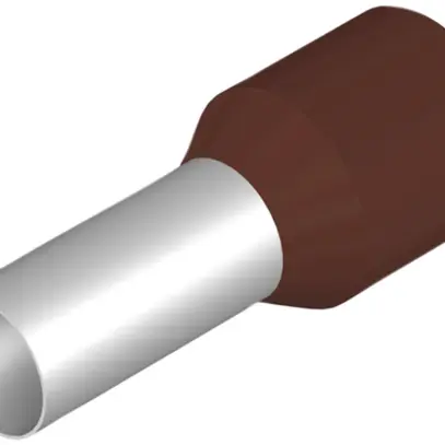 Embout de câble Weidmüller H isolé 25mm² 16mm brun en vrac 