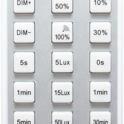 Telecomando DOTLUX per lampada per locali umidi MISTRALsensor 