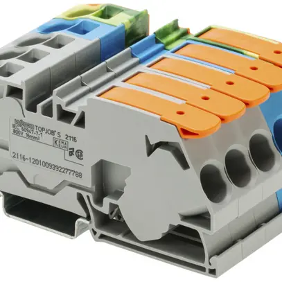 Jeu de bornes de passage WAGO TOPJOB S 2116 