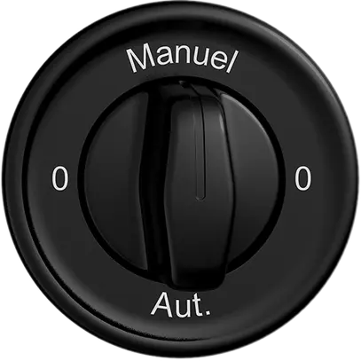 Drehschalter STANDARDdue SNAPFIX® Drehgriff 2/1L 0-Manuel-0-Automatique sz 