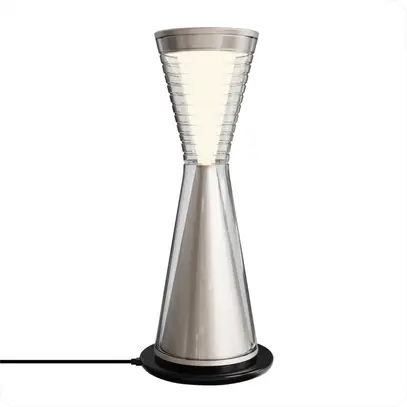 Lampe de table à accu X8 by xoxo, 3W, 2700K, champagne 