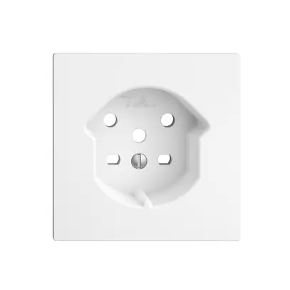 Plaque frontale EDIZIOdue T15 blanc 