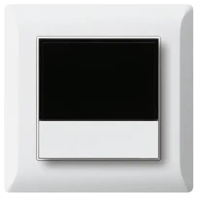 Termostato ambiente INC kallysto.line KNX s/e-link con tasto bianco 
