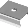 Clip di fissaggio LDV PF01/MB, per profilo a flangia PF01, argento 