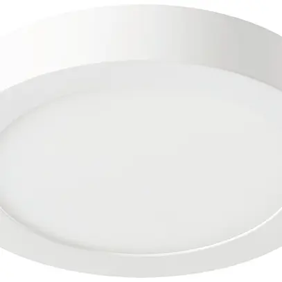 Plafonnier LED SylFlat LED surface 18W 1500lm 4000K, blanc 