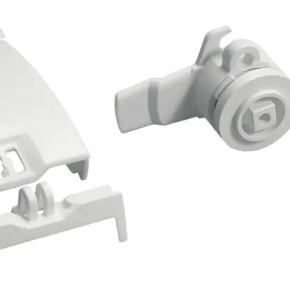 Serratura quadrato Hager univers con copertura piombabile 8mm 