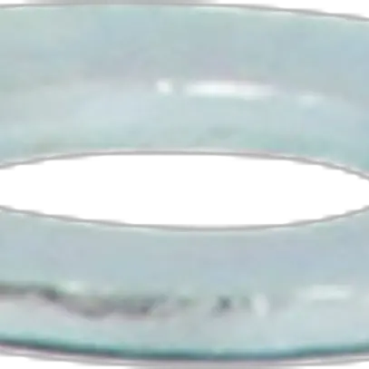 Ranella M3 7×3.2×0.5mm DIN 125A zinc.bl, senza smusso 