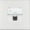 Supporto inserto ENC ATO 1×RJ45 bianco per Keystone grd.I 