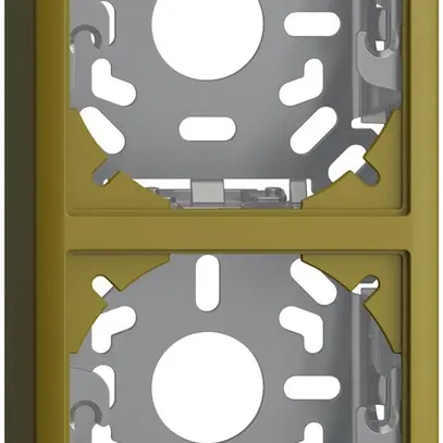 Capot avec plaque de base 2×39mm pour combinaison FX vertical/horizontal olive 