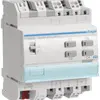 Attuatore per tapparelle KNX Tebis 230V quadruplo 