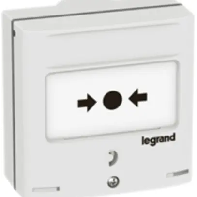 AP contact d'alarme 2L Legrand F+O blanc 