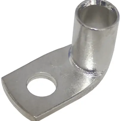 Cosse tubulaire à sertir coude 90° INTERCABLE standard, 16mm², M8, gaSn selon UL 