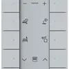 Module de commande ABB-free@home SB-F-12.0.1, 12 touches alu-argent 