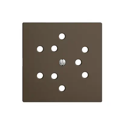 Plaque frontale 3×T12 coffee EDIZIOdue 