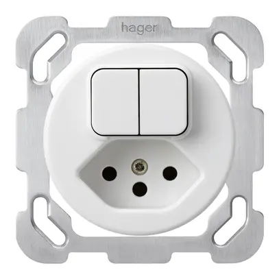 Insert pour combinaison ENC 3+A-R/1L+type 13 blanc basico 