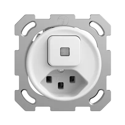 Combinaison lum. ENC 3/1L+T23 STANDARDdue blanc, lentille LED jaune 