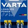 Pila alcalina VARTA Longlife Power AAA blister a 4 pezzi 