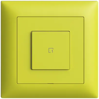 Commande pour poussoir scène ENC 1 scène/1T WLAN Edue Wiser lemon 