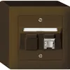 Presa AP kallysto cat.6 1RJ45/s marrone 