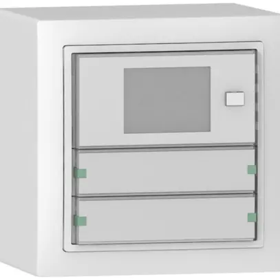 Termostato ambiente AP SIDUS KNX RTR 2/4, bianco 