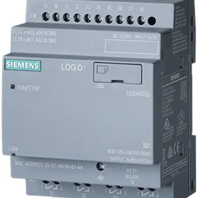 Module logique PLC Siemens LOGO!8.3 12/24RCEO, 8ED(4EA)/4SD 