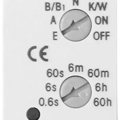 Relais temporisé ComatReleco CM3, 24…48VDC/24…240VAC, boîtier gris 