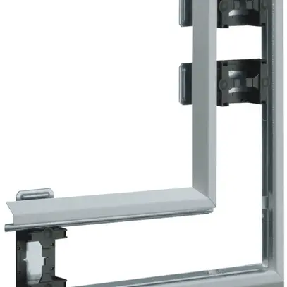 Angolo piatto Hager per BKIS 12.5mm zinc. 