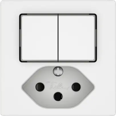 Combinaison EDIZIO.liv SNAPFIX® 2×schéma 3+T13 avec shutter bc 