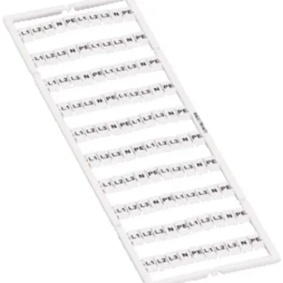 Système multi-inscription WAGO WMB blanc 