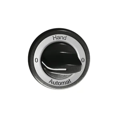 Kit frontale 0-Hand-0-Automat nero per interr.rotativo 