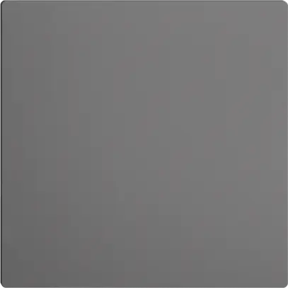 Copertura cieca EDIZIOdue grigio scuro senza vite centrale 