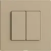Stazione secondaria 2K/2T per interruttore Edue Wiser sand 