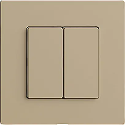 Stazione secondaria 2K/2T per interruttore Edue Wiser sand 