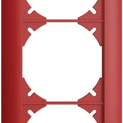 Cadre de recouvrement EDIZIOdue 1×3 berry 