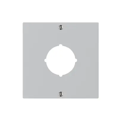 Plaque frontale kallysto pour ARRÊT D'URGENCE gris clair 