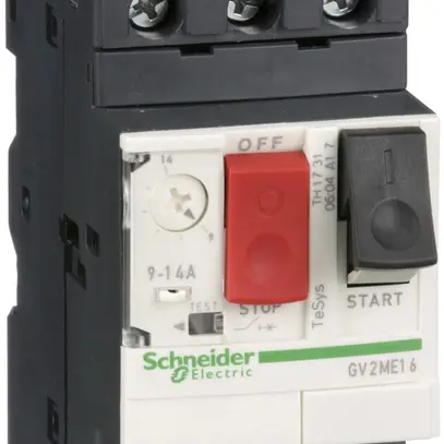 Démarreur de moteur Schneider GV2ME16 9…14A TeSys 15kA 