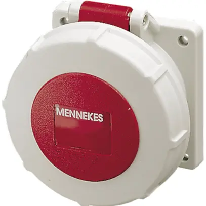 Prise INC Mennekes 32A 3LNPE rouge 