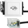 Presa INS EDIZIOdue T23 L2 bianco 53mm Snap per cavo piat.powerbus 