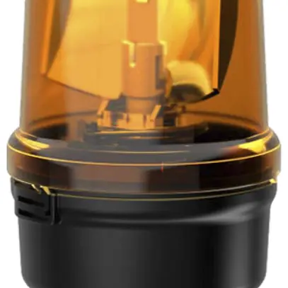 Feu tournant LED WERMA 885 115…230VAC montage sur tube jaune 