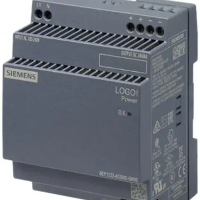 Stromversorgung Siemens LOGO!POWER, IN:100…240VAC, OUT:24VDC/4A, 4TE 
