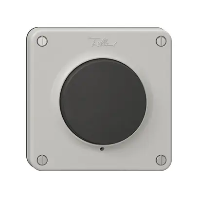 Coperchio NEVO, p.interruttore&contatto a pulsante non lum., membr.ne, grc 