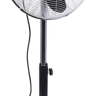 Ventilatore a piedistallo METAL BLACK 3560m³/h 50W 420×1050…1250×400mm nero 