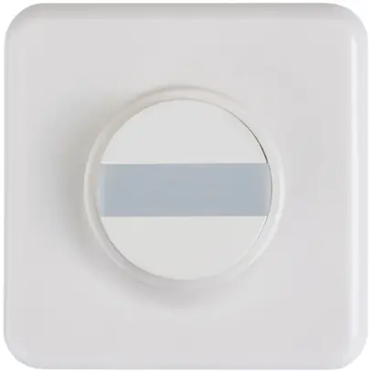 Interrupteur ENC Luxomat IS UP STANDARD, blanc 