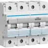 Disjoncteur Hager MCB 4P 230V type D 80A 6UM 
