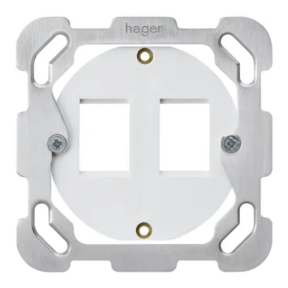 Anello di supporto Hager HMS F per 2 moduli 