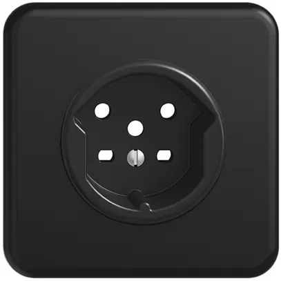 Kit frontal FH pour prise T15 noir 