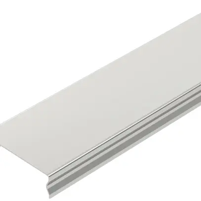 Couvercle Bettermann encliquetable p.caniveau à grille 50×3000, A2, 1.4301, 2B 