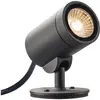 Projecteur LED SLV HELIA SPOT, 8W 230V 3000K 480lm 35° IP55 anthracite 