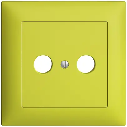 Kit frontal ENC EDIZIOdue lemon 88×88mm 