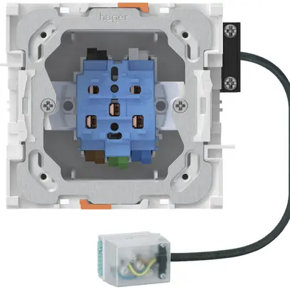 Presa INS T15/25, attacco cavo piatto Ecobus power, Td 5×2.5mm² 